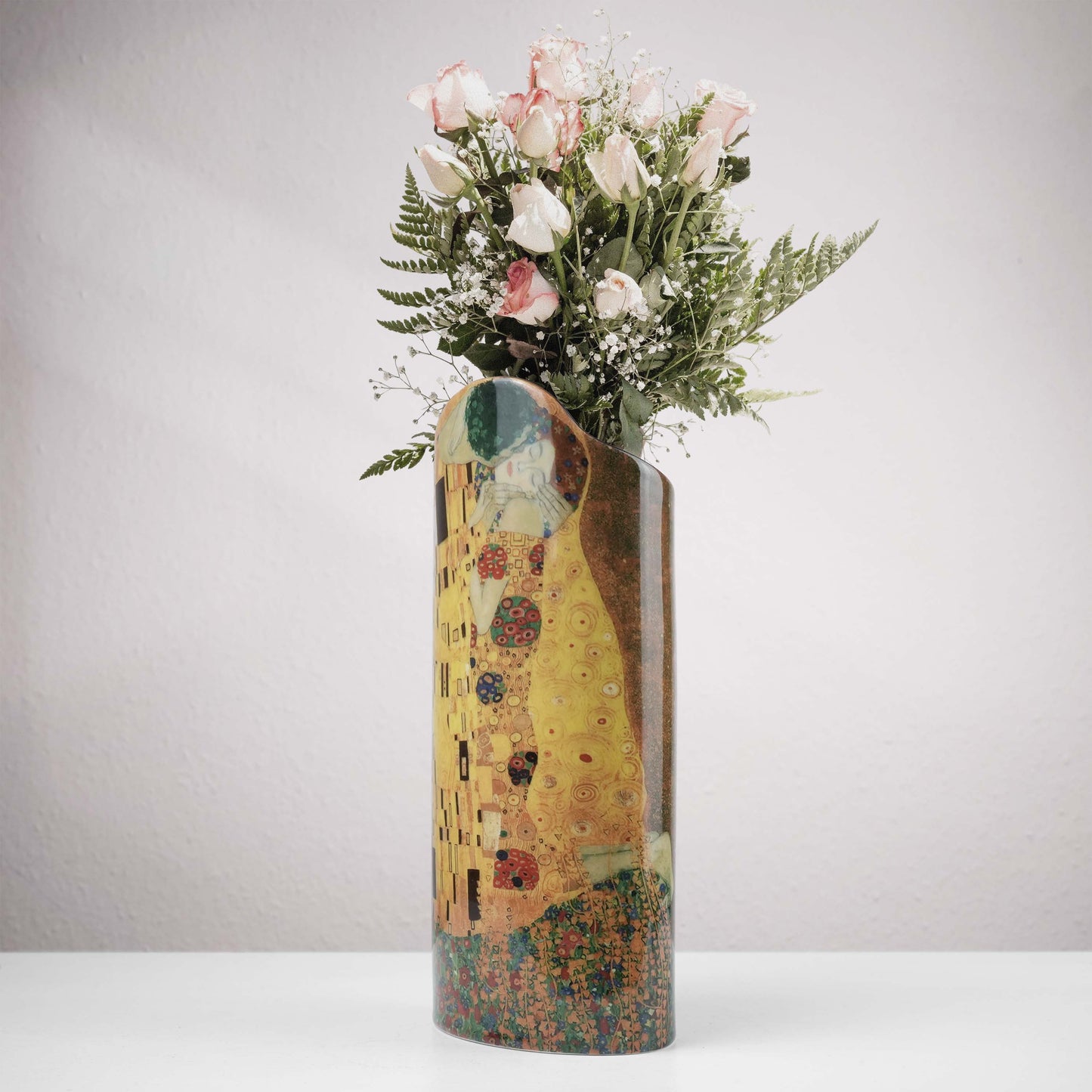Ceramic Vase The Kiss by Klimt