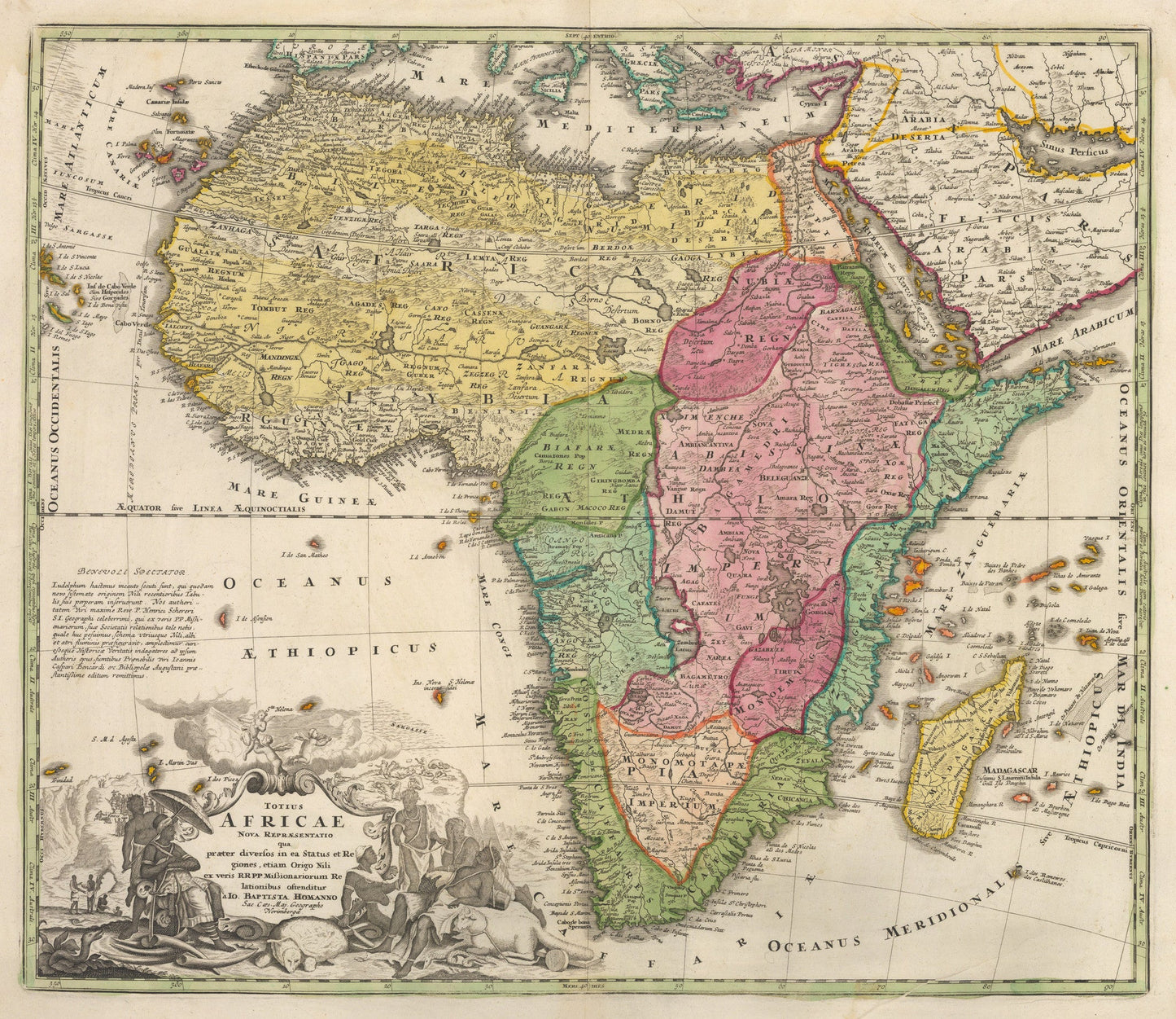 1715 Totius Africae Nova Totius Africae Nova Representatio...