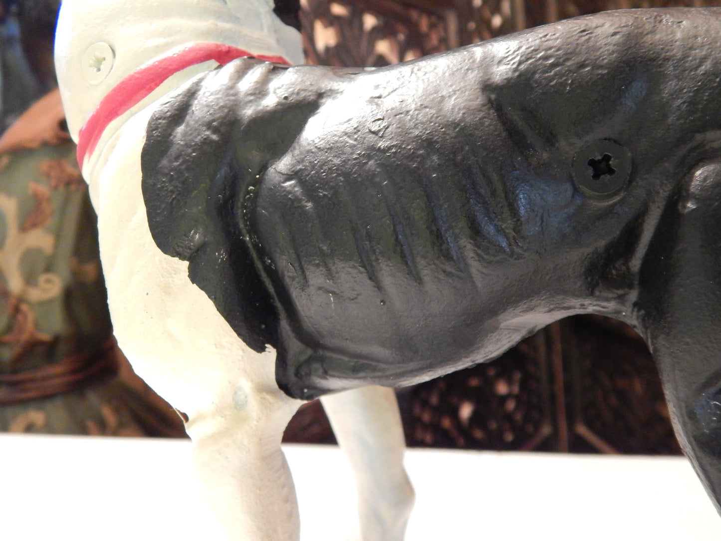 Cast Iron Doorstop - Boston Terrier