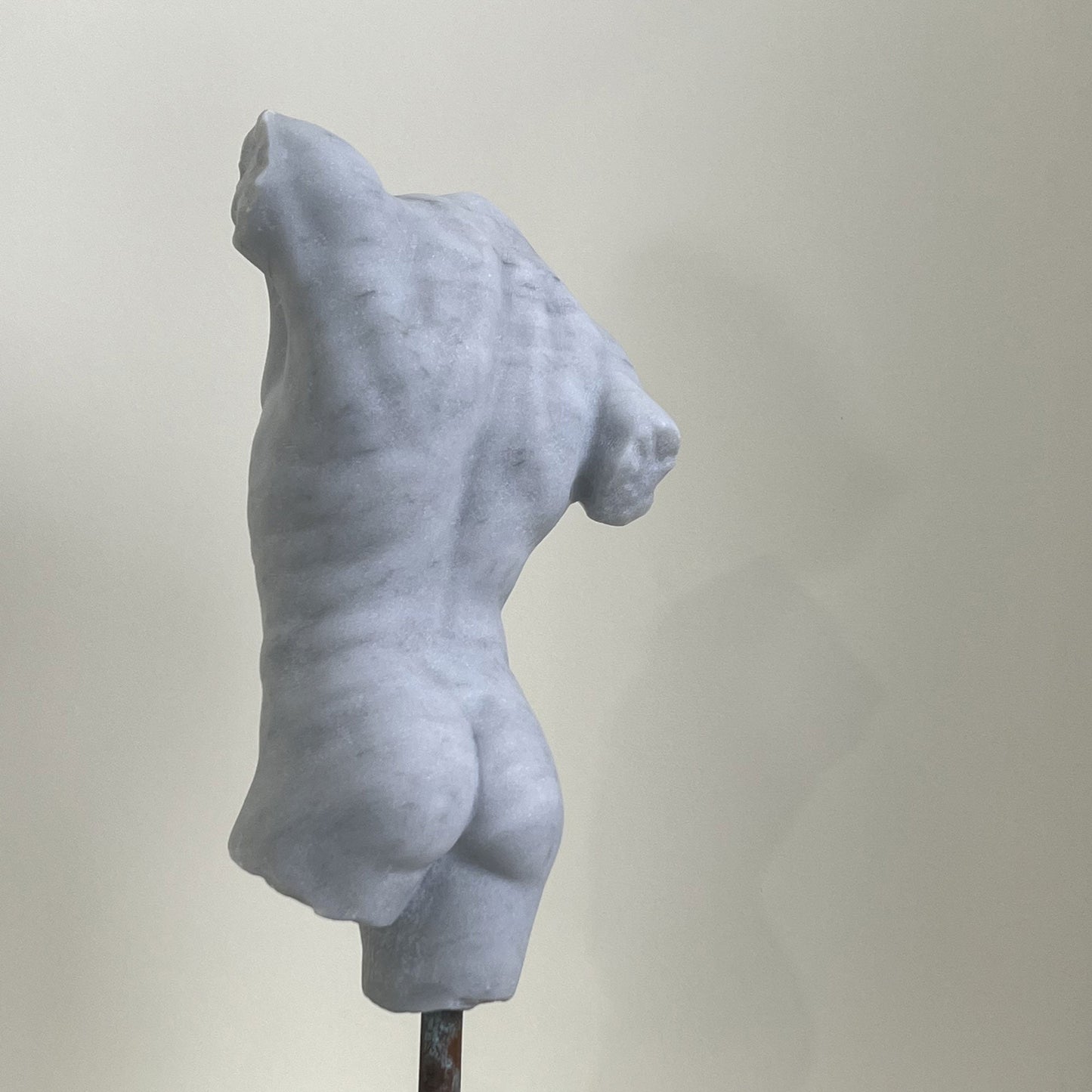 Torso di Perseo Scolpito in marmo di Carrara