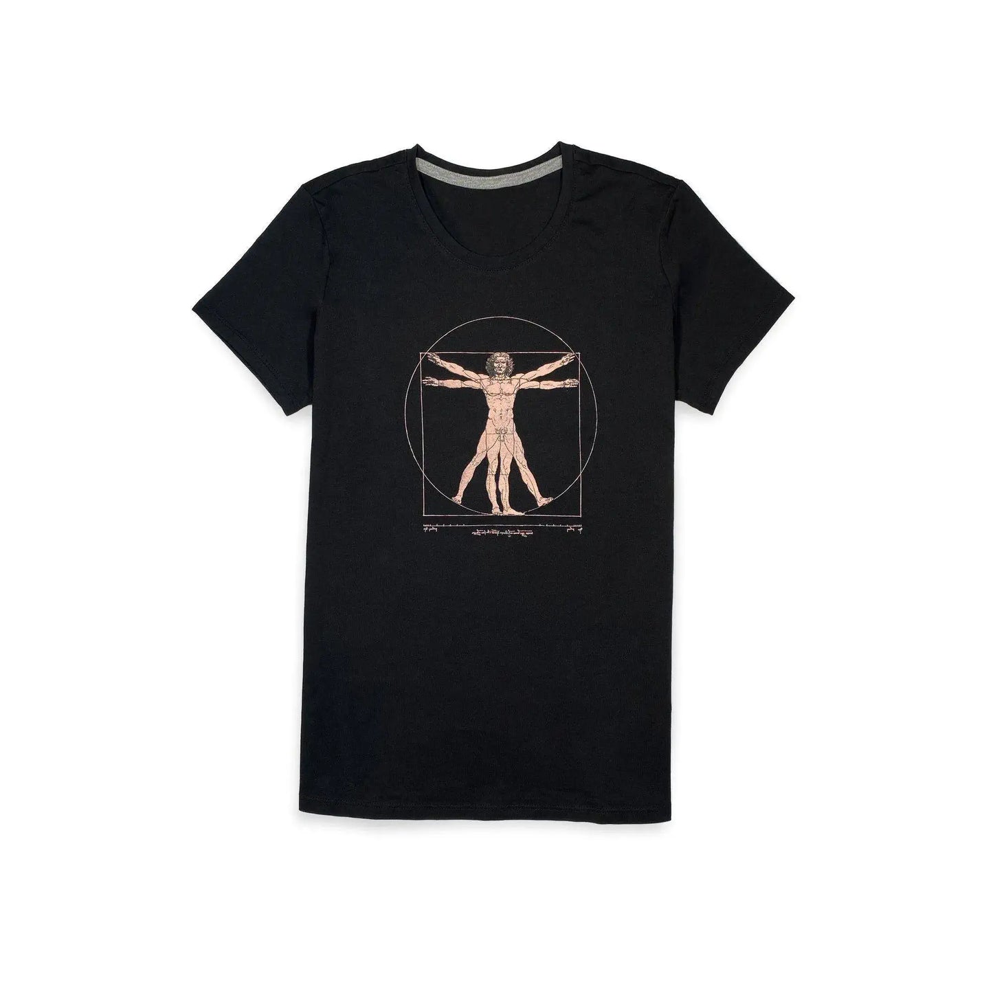 T-Shirt Donna Uomo Vitruviano