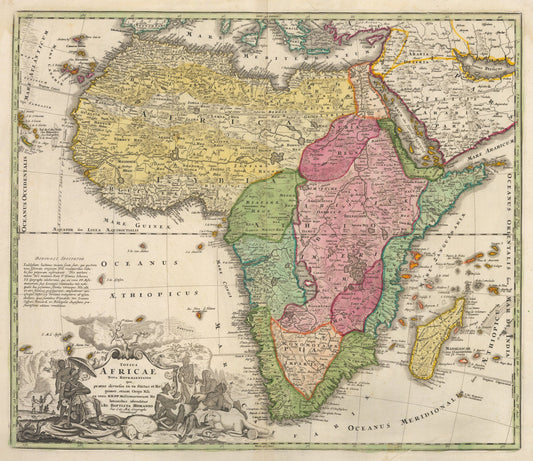 1715 Totius Africae Nova Totius Africae Nova Representatio...