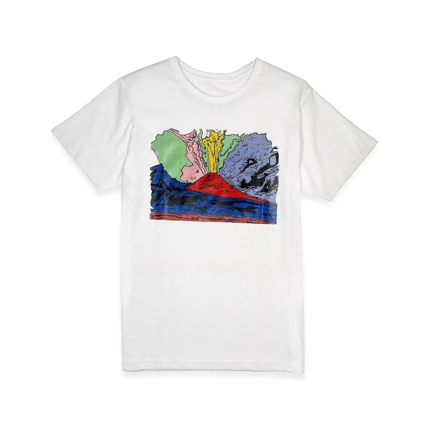 T-shirt Uomo Vesuvius di Andy Warhol