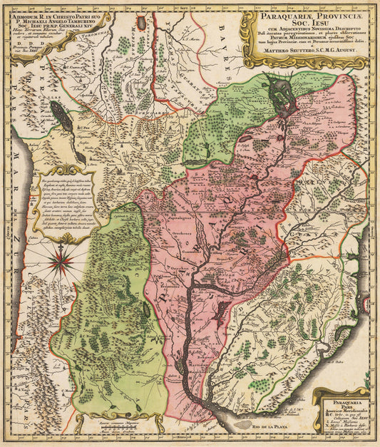 1750 Paraquariae Provinciae Soc...
