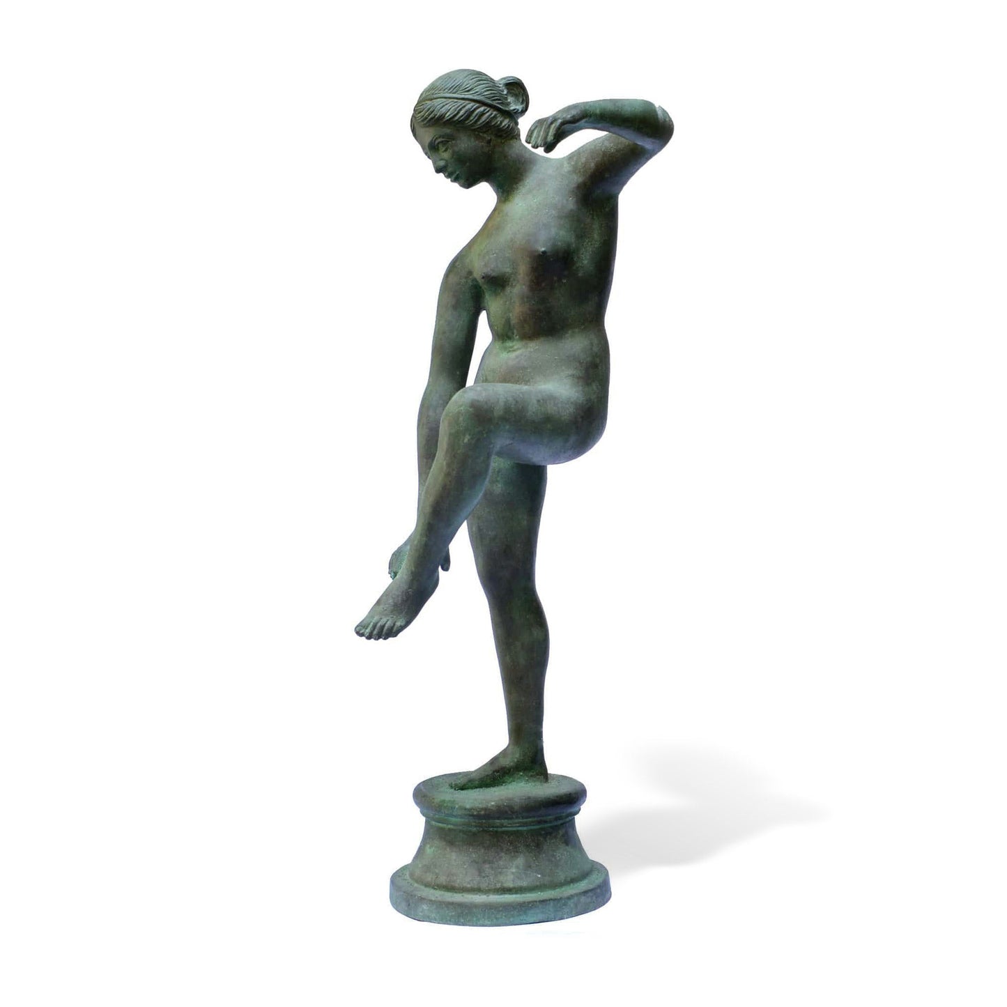 Venere al bagno - Statua in bronzo grande