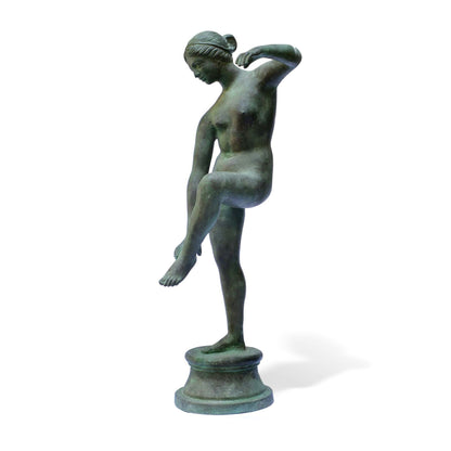 Venere al bagno - Statua in bronzo grande