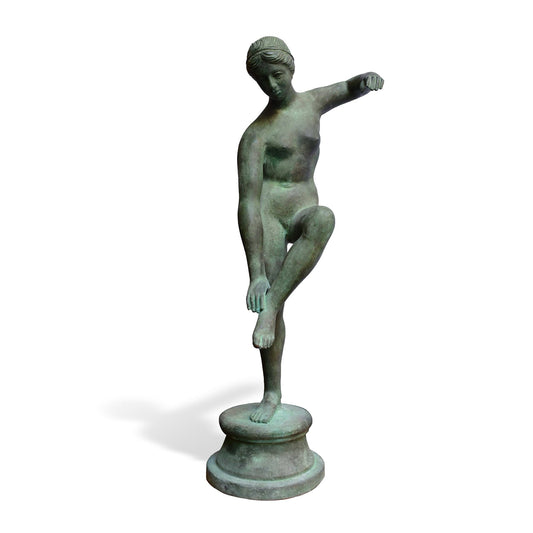 Venere al bagno - Statua in bronzo grande