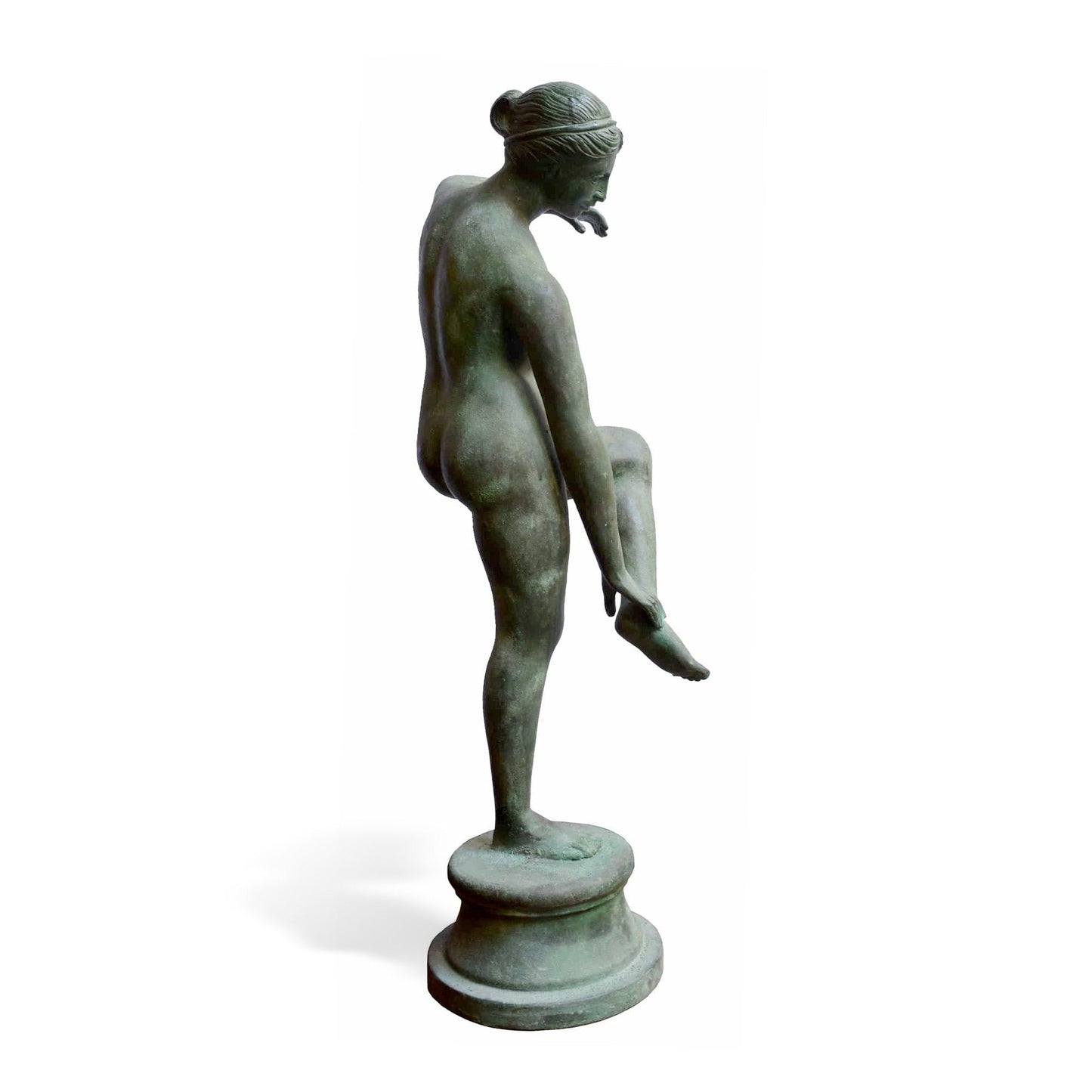 Venere al bagno - Statua in bronzo grande