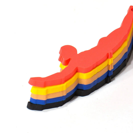 Portachiavi Tuffatore di Paestum ¨C Silicone | 7 Colori