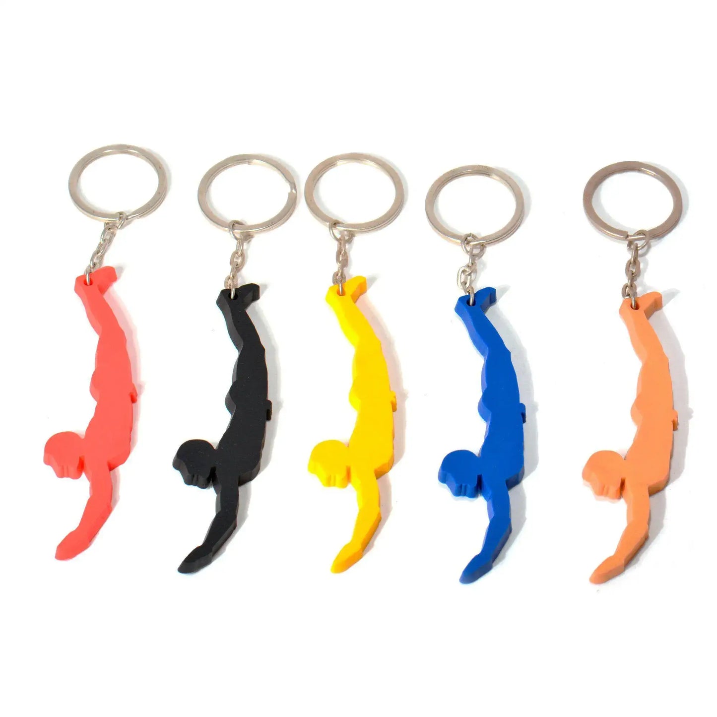 Portachiavi Tuffatore di Paestum ¨C Silicone | 7 Colori