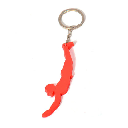 Portachiavi Tuffatore di Paestum ¨C Silicone | 7 Colori