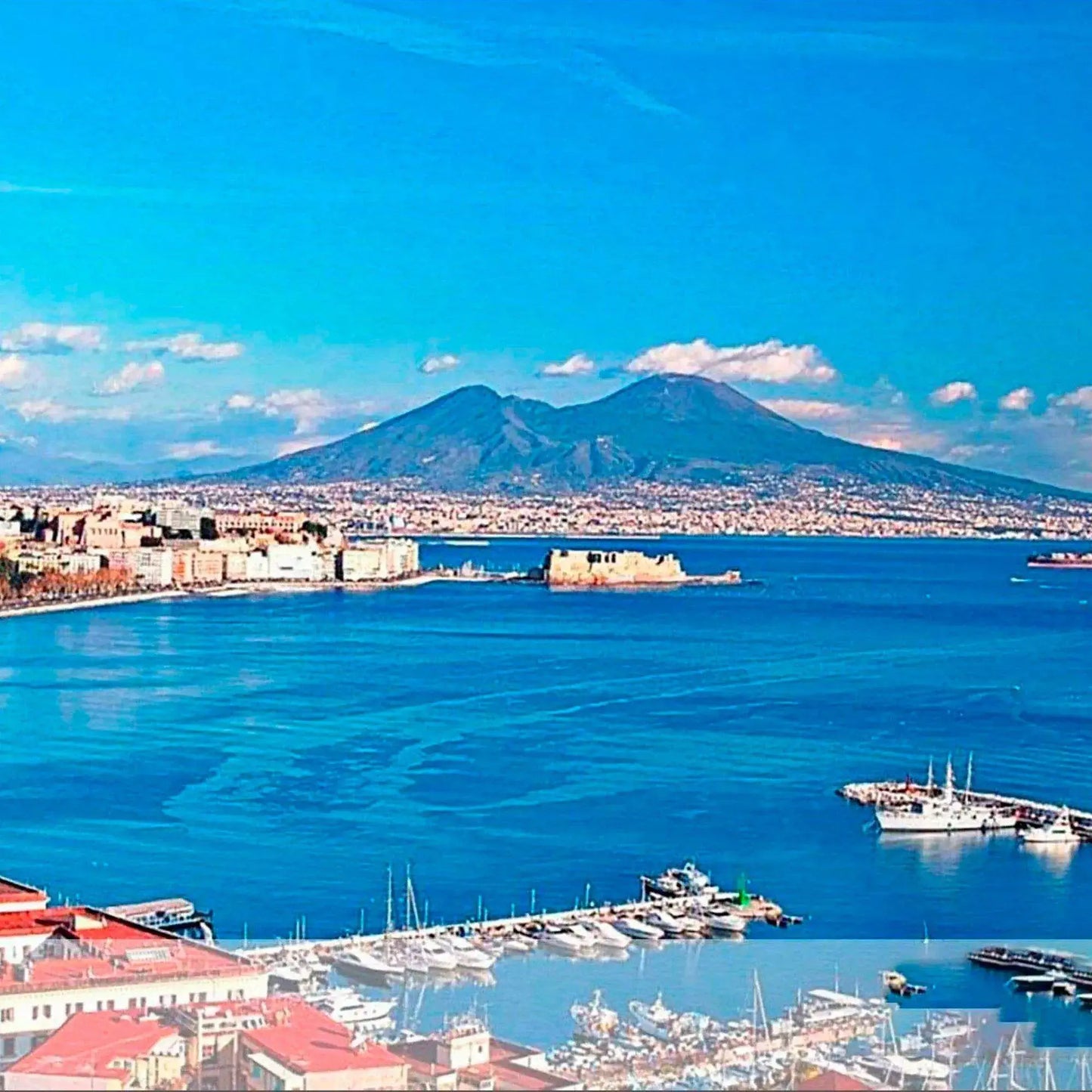 Puzzle Vesuvio 3d Printed