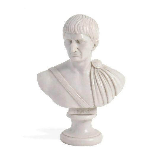 Traiano Imperatore Romano - Busto in marmo
