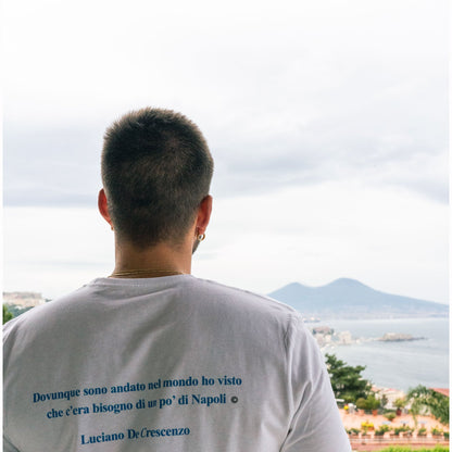 T-shirt Luciano De Crescenzo Scudetto Napoli
