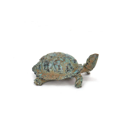 Tartaruga in bronzo Statuetta mignon