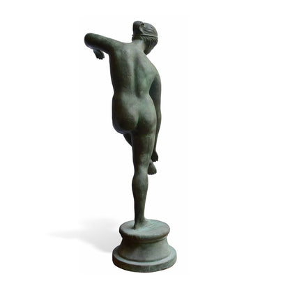 Venere al bagno - Statua in bronzo grande