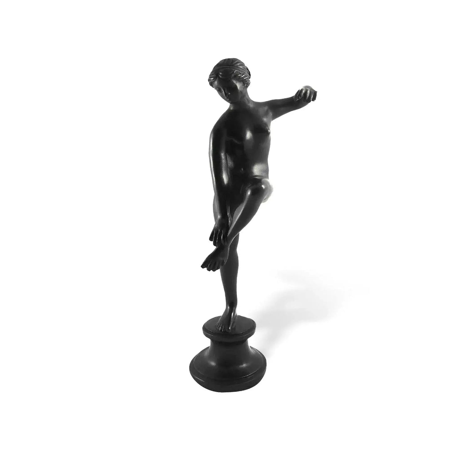 Venere al bagno Statua in bronzo