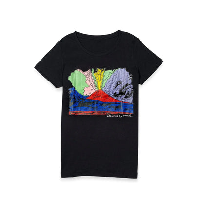 T-shirt Donna Vesuvius di Andy Warhol