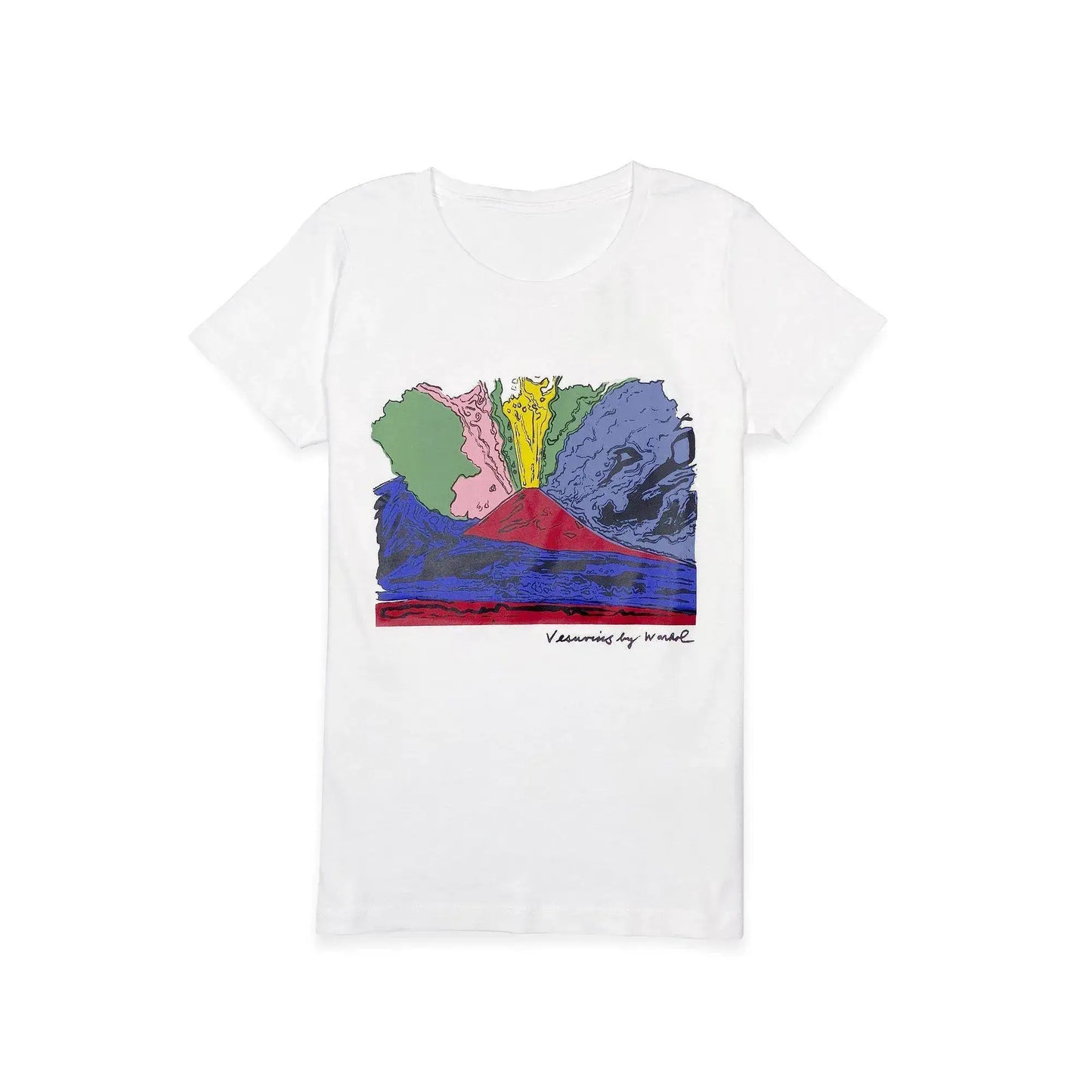 T-shirt Donna Vesuvius di Andy Warhol