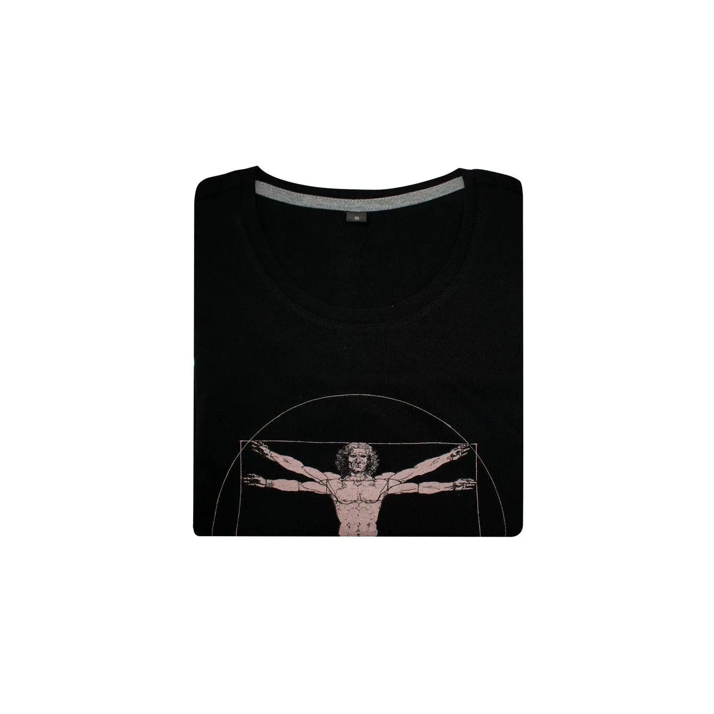 T-Shirt Donna Uomo Vitruviano