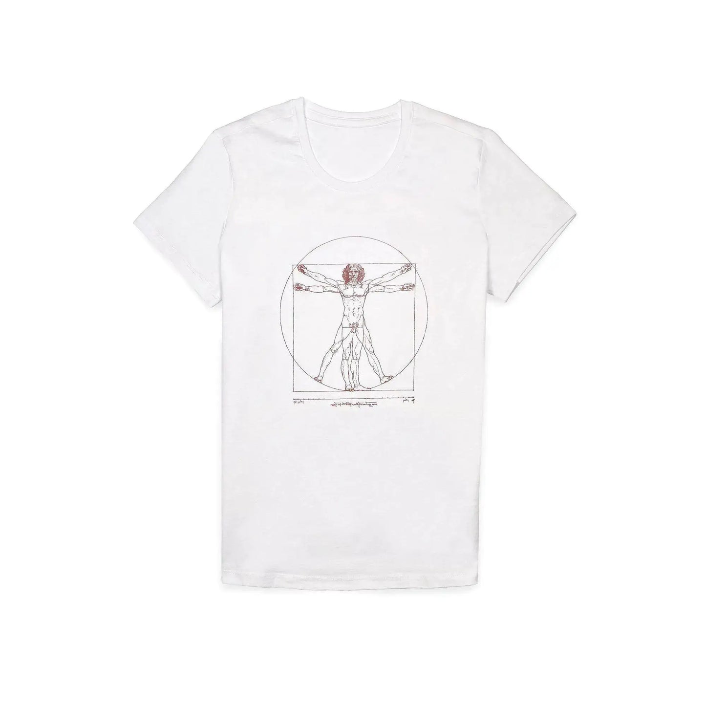 T-Shirt Donna Uomo Vitruviano
