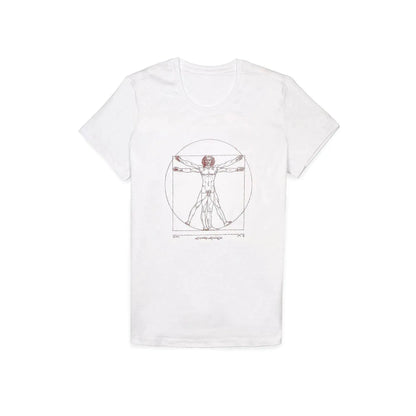 T-Shirt Donna Uomo Vitruviano