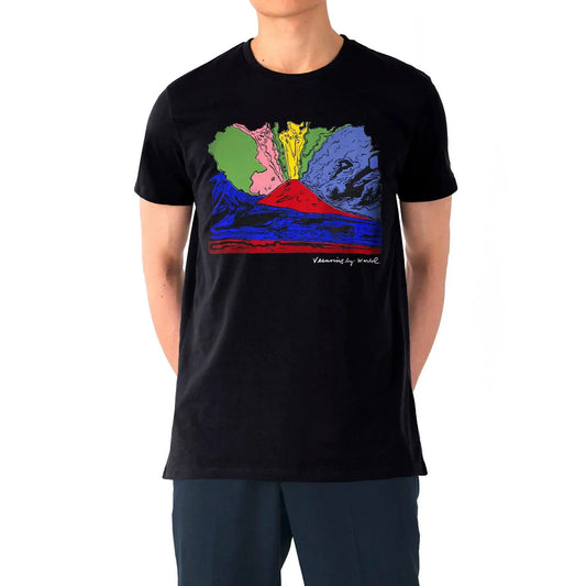 T-shirt Uomo Vesuvius di Andy Warhol